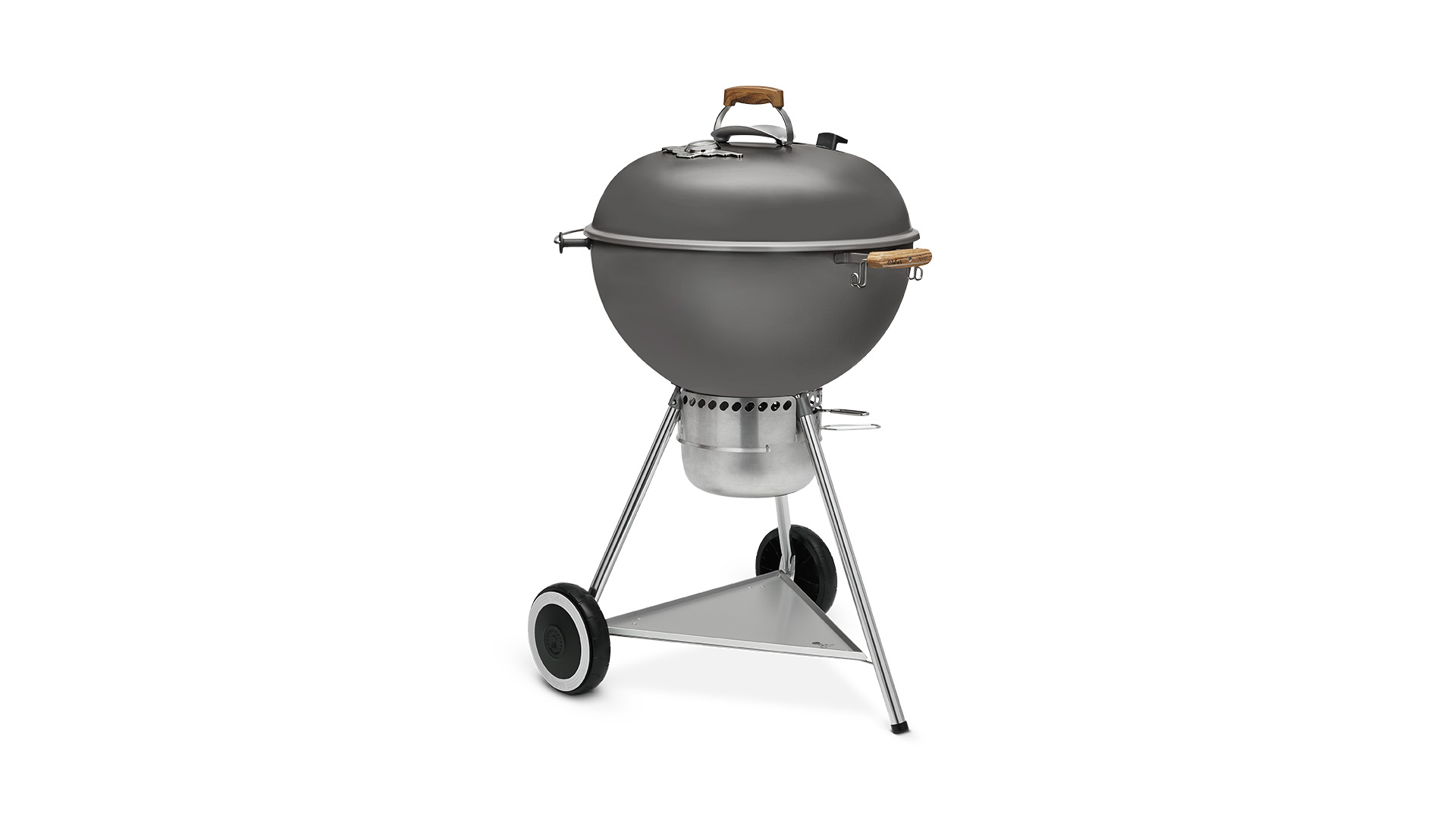 Master-Touch 70th Anniversary Kettle 57CM Metal Grey Met RVS GBS Grillrooster - Vintage