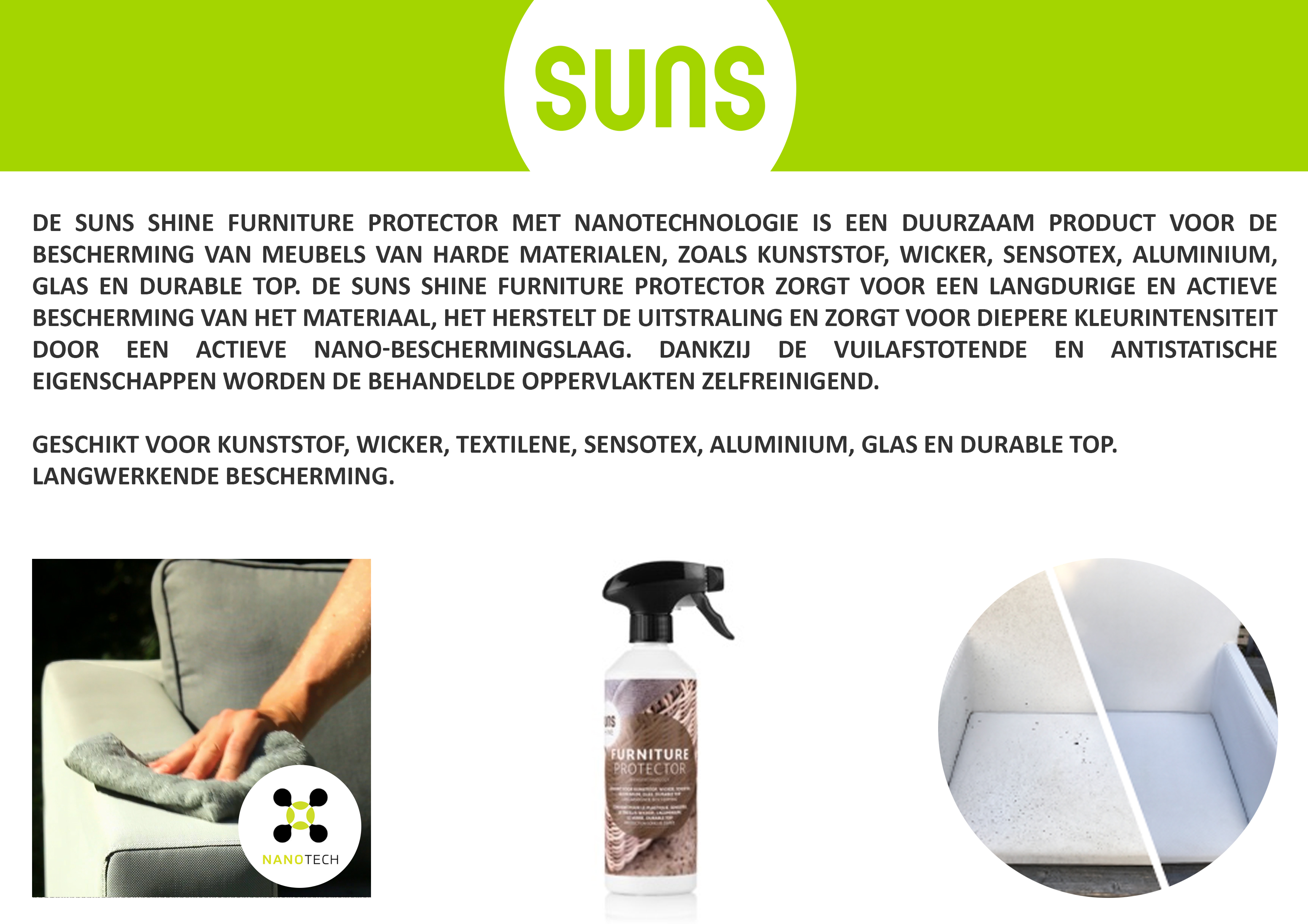 Suns Shine Furniture Protector 500ml