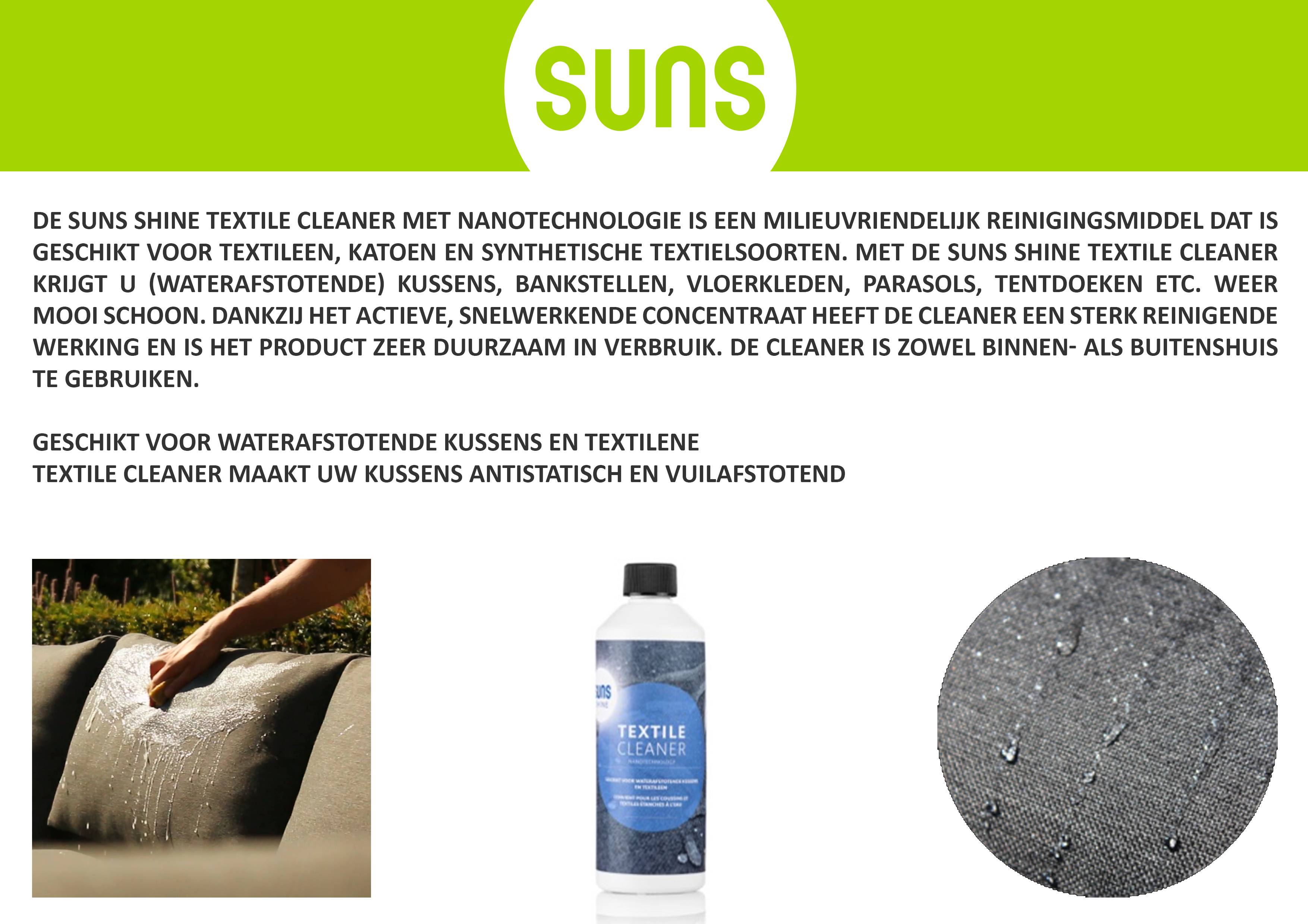 Suns Shine Textile Cleaner 500ml