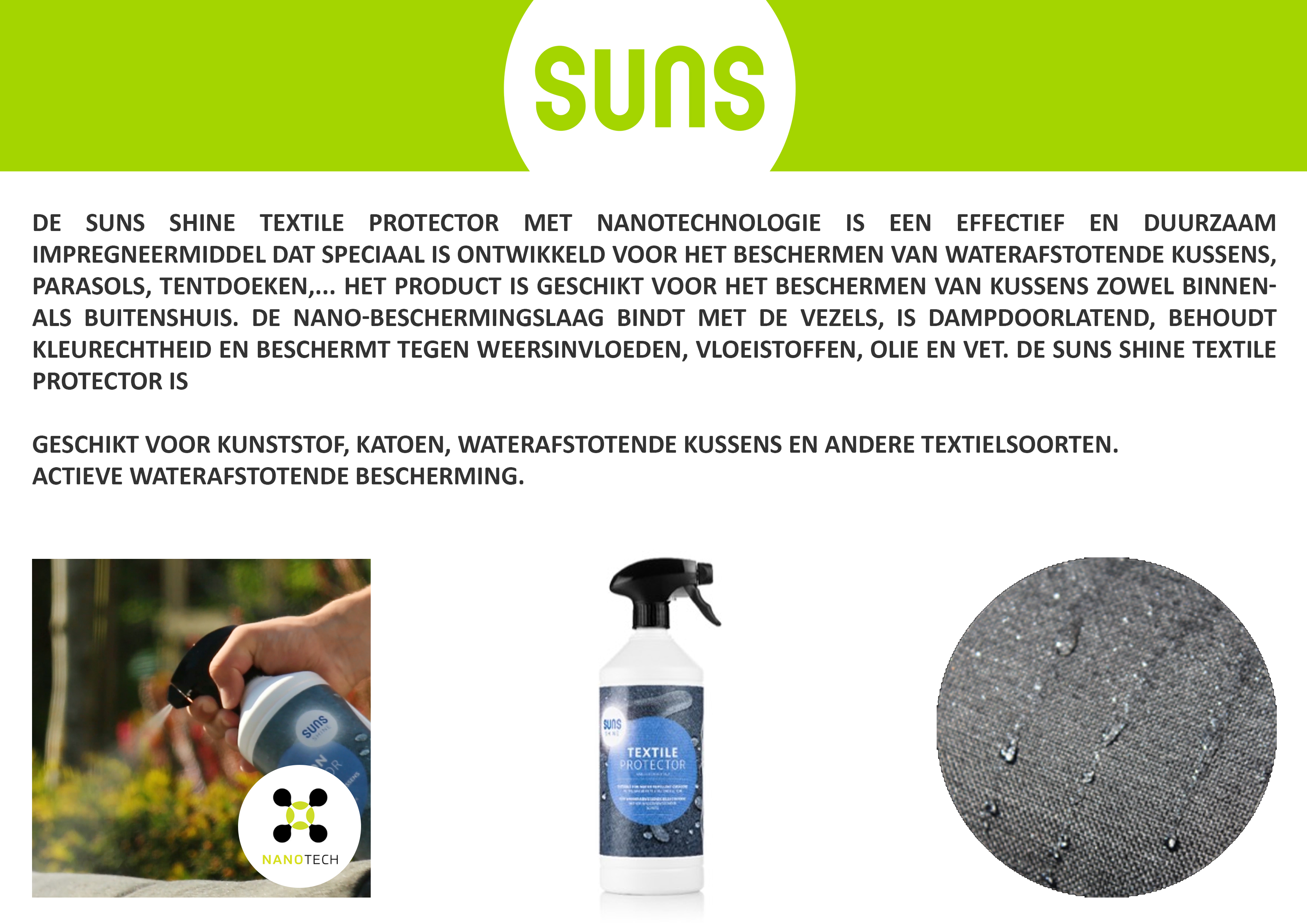 Suns Shine Textile Protector 1L