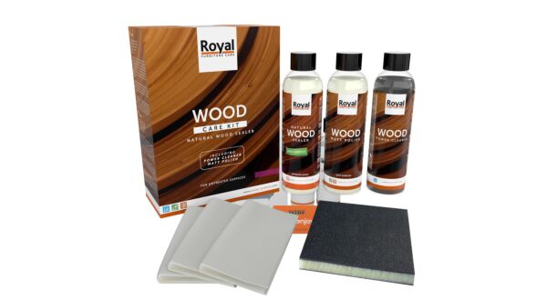 Kit d'entretien du bois Scellant pour bois naturel