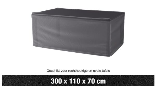 Housse de table de jardin AeroCover 300x110xH70cm