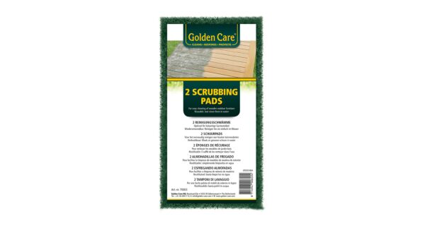 Scrubbing Pad Green S/2 Golden Care